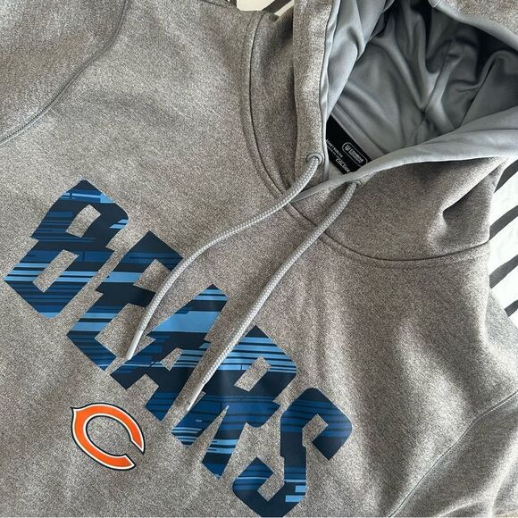 Under Armour Size M Coldgear Bears NFL Combine Authentic Hoodie - Picture 1 of 4